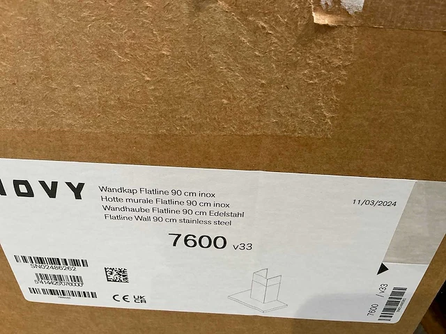 Novy 7600 v33 afzuigkap - afbeelding 4 van  5