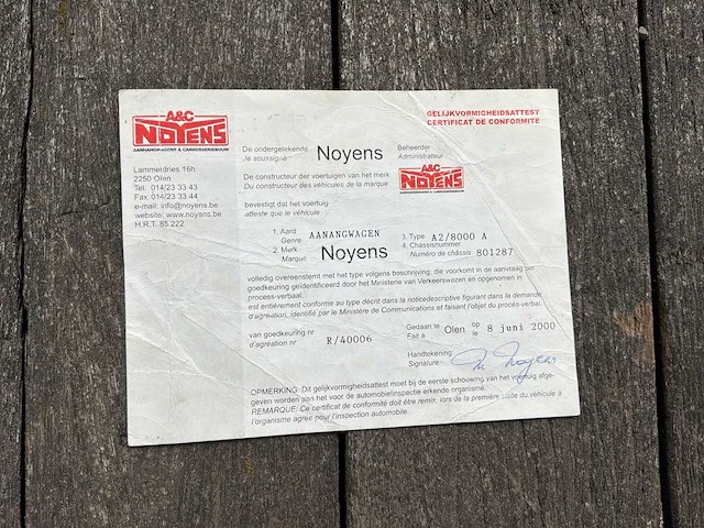 Noyens a28000a plateau - afbeelding 3 van  13