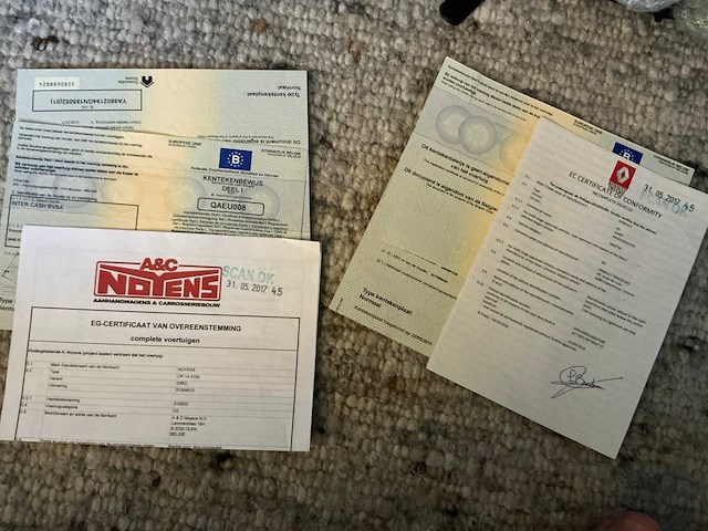 Noyens trekker+oplegger (afzetbak) combinatie - afbeelding 7 van  12