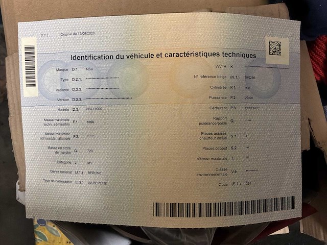 Nsu 1000c voorouders - afbeelding 39 van  46