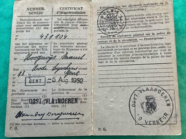 Nsu motorfiets 1952 - afbeelding 11 van  17