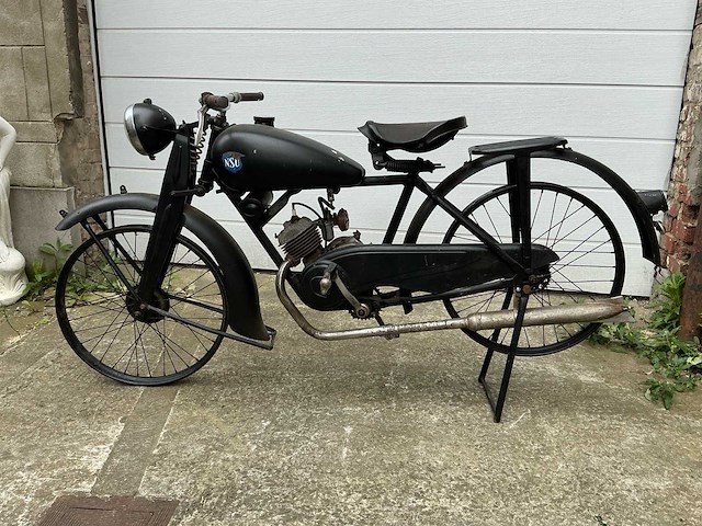 Nsu motorfiets 1952 - afbeelding 1 van  9