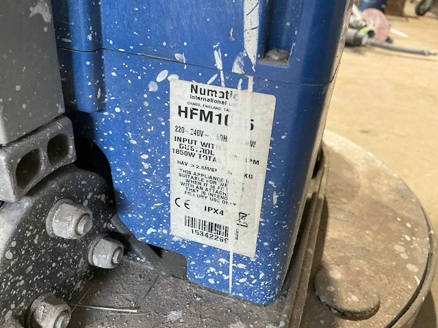 Numatic hfm1015 industriële vloerschuurmachine - afbeelding 8 van  8