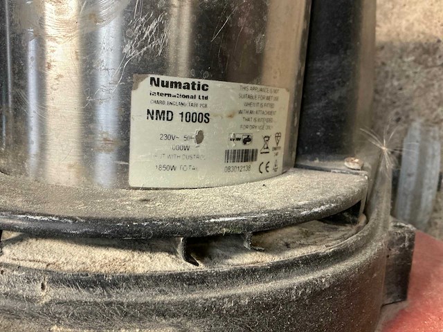 Numatic nmd 1000s eenschijfsmachine - afbeelding 7 van  7