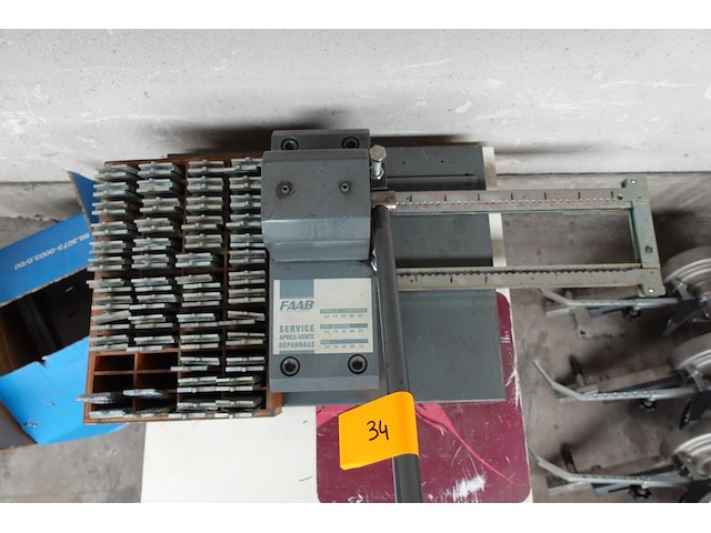 Nummerplaatmachine - afbeelding 4 van  10