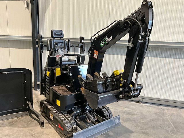 Nuoman 1.2t minigraafmachine slecht 28h! - afbeelding 10 van  17