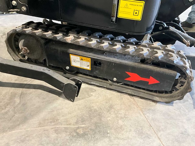 Nuoman 1.2t minigraafmachine slecht 28h! - afbeelding 17 van  17