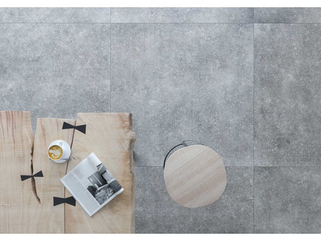 Nuovo corso xl grey matte 120x120 cm - vloertegel 40m² - afbeelding 2 van  2