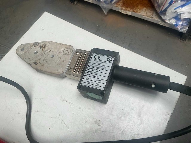 Nupi npcce hand lasapparaat voor kunststof - afbeelding 3 van  8