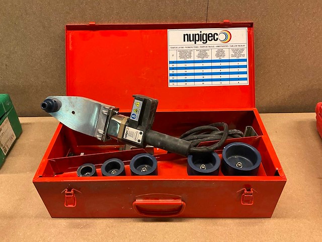 Nupigec r 63 tfe moflasapparaat - afbeelding 1 van  7
