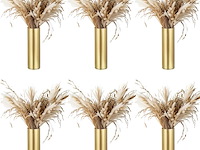 Nuptio gouden vaas bruiloft centrepieces: 2 stuks 32cm - afbeelding 1 van  4