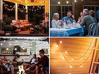 Nuptio orkaan kandelaar goud 6 stuks - afbeelding 4 van  7