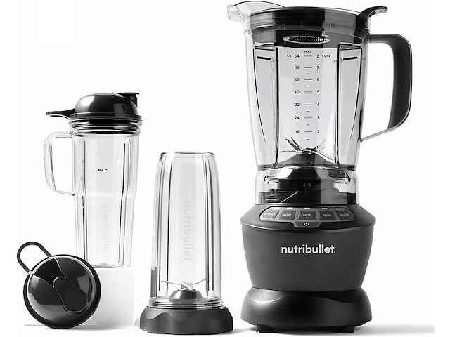 Nutribullet combo blender nbf500dg 1,9 l 1200 w zilver - afbeelding 3 van  6