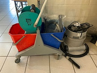 Nuvac nvh 200 stofzuiger en dweilsysteem op wieltjes - afbeelding 3 van  5