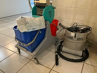 Nuvac nvh 200 stofzuiger en dweilsysteem op wieltjes - afbeelding 4 van  5