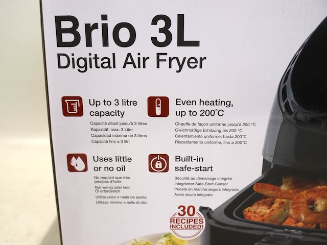 Nuwave brio air fryer 3l - afbeelding 2 van  3