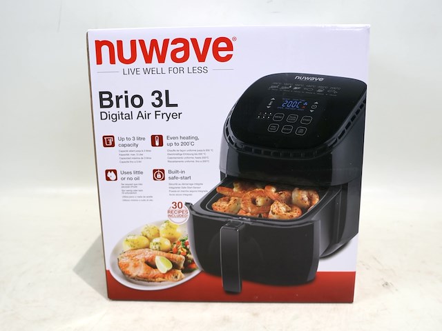 Nuwave brio air fryer 3l - afbeelding 1 van  3