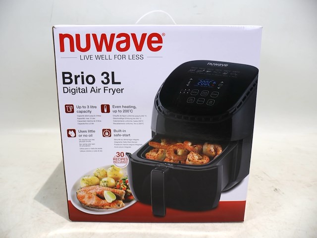 Nuwave brio air fryer 3l - afbeelding 1 van  3