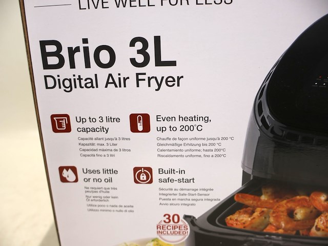 Nuwave brio air fryer 3l - afbeelding 2 van  3