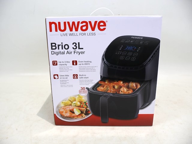 Nuwave brio air fryer 3l - afbeelding 1 van  3