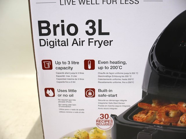 Nuwave brio air fryer 3l - afbeelding 2 van  3