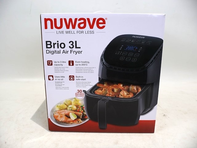 Nuwave brio air fryer 3l - afbeelding 1 van  3