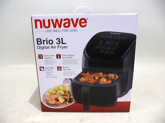 Nuwave brio air fryer 3l - afbeelding 1 van  3