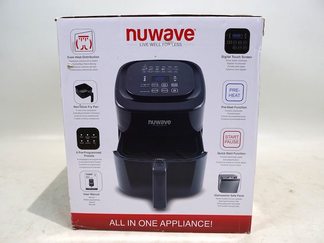 Nuwave brio air fryer 6l - afbeelding 3 van  3