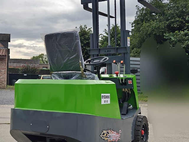Nycheki ef-10 electrische vorkheftruck 1000kg hefvermogen - ongebruikt - afbeelding 19 van  21