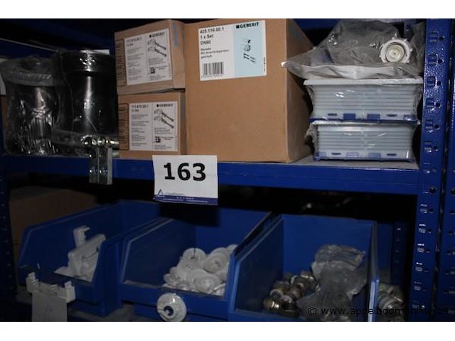 O.a. geberit onderdelen - geberit - toilet onderdelencimbera onderdelen - cimbera - diverse koppelingenkranen - diverse typesafvoerpijpen - flexibel - afbeelding 4 van  4