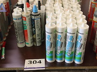 O.a. lot van 32x siliconekit tubes - den braven - silicone-no lot van 15x siliconekit tubes - diverse soorten - afbeelding 1 van  2