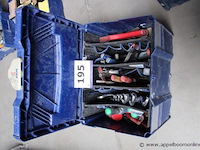 O.a. set handgereedschap - diverse tools koffer - berner - afbeelding 1 van  1