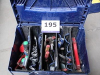 O.a. set handgereedschap - diverse toolskoffer - berner - afbeelding 1 van  1