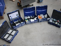 O.a. set opbergkoffers met bevestigingsmaterialen opbergkoffer met schroeven opbergkoffer met pluggen opbergkoffer met diversen - afbeelding 1 van  4