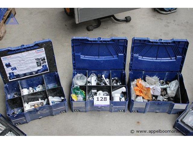 O.a. set opbergkoffers met bevestigingsmaterialen opbergkoffer met schroeven opbergkoffer met pluggen opbergkoffer met diversen - afbeelding 2 van  4