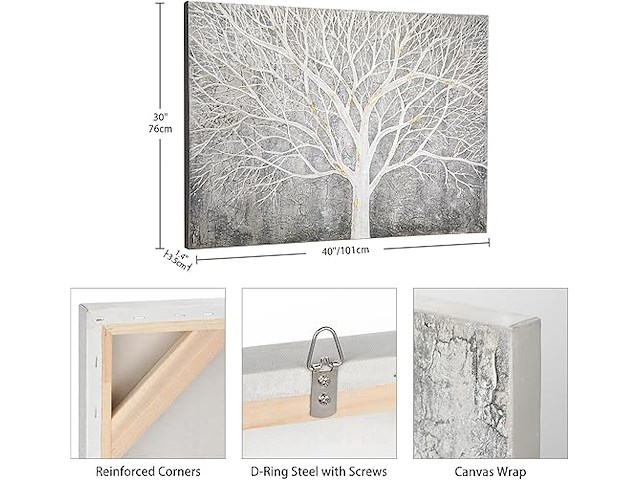 Oairse muurschildering (101 cm x 76 cm) - afbeelding 3 van  3