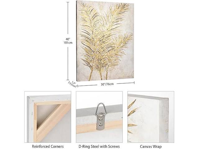 Oairse muurschildering (76 cm x 101 cm) - afbeelding 3 van  3