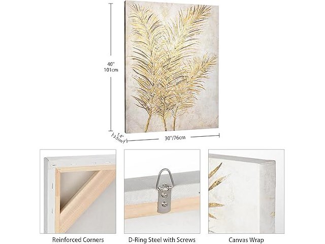 Oairse muurschildering (76 cm x 101 cm) - afbeelding 3 van  3