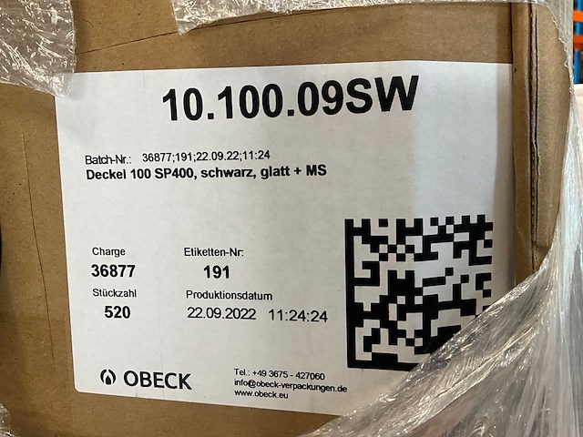 Obeck diverse deksels - afbeelding 6 van  11