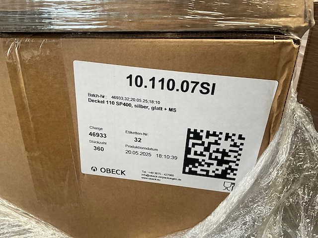 Obeck diverse deksels - afbeelding 10 van  11