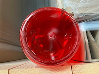 Obeck dose 100 sp400 pet rood transparant 2000ml (7968x) - afbeelding 2 van  4