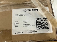 Obeck dose 100 sp400 pet rood transparant 2000ml (7968x) - afbeelding 3 van  7