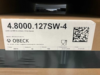 Obeck jumbo jar pet zwart 127mm spezial 8000ml (2000x) - afbeelding 3 van  4