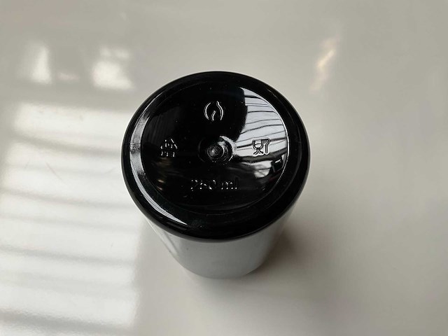 Obeck pill jar 45 sp400 brickpack pet zwart 250ml (4700x) - afbeelding 2 van  4