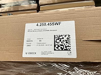 Obeck pill jar 45 sp400 brickpack pet zwart 250ml (4700x) - afbeelding 3 van  4