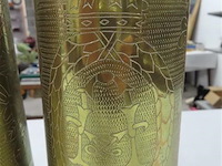 Obus bewerkt 2 stuks - afbeelding 3 van  5