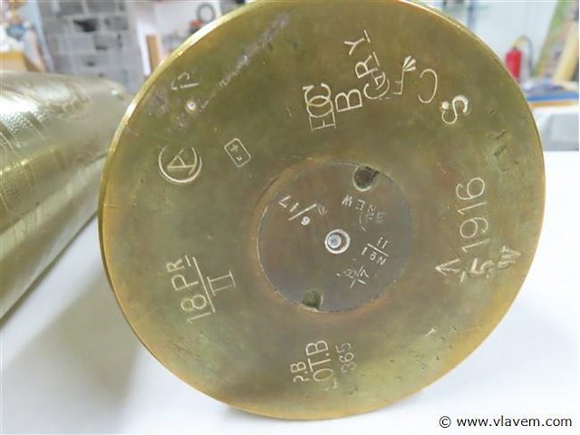 Obus bewerkt 2 stuks - afbeelding 5 van  5