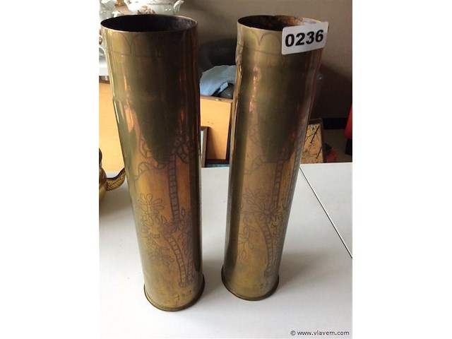 Obussen trench art - afbeelding 1 van  2