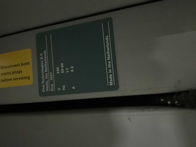Oce 7055 digitale kleurenprinter/plotter - afbeelding 14 van  15