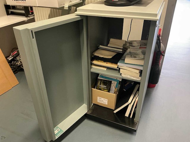 Océ metalen mobiele kast (2x) - afbeelding 4 van  7